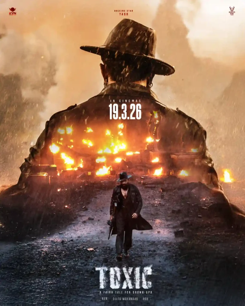 Yash’s Toxic Teaser Hits 197 Million Views Ahead of March Release — A Pan-India Storm in the Making