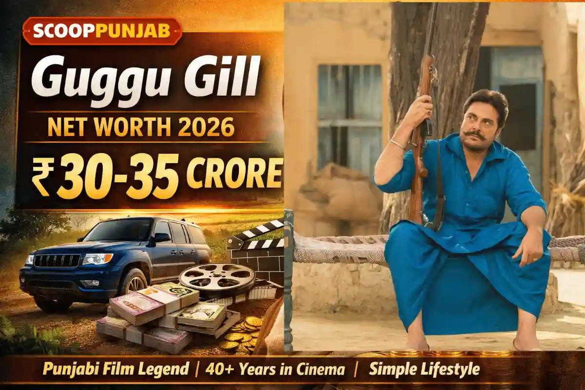 Guggu Gill Net Worth in Rupees (2026): Income, Career, Assets & Life Story