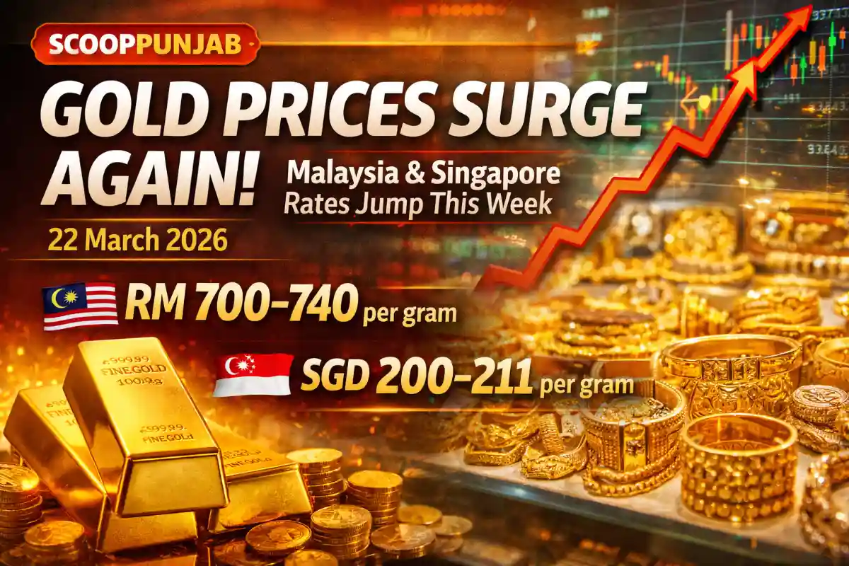 🪙 Gold Prices on 22 March 2026