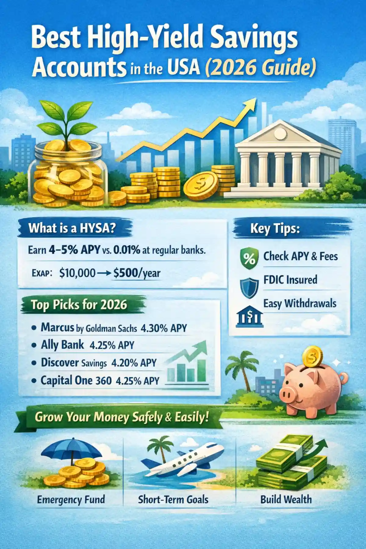 Top High-Yield Savings Accounts in 2026