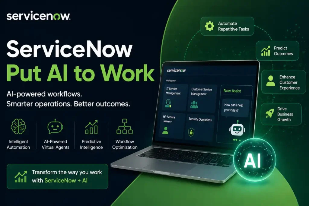 ServiceNow – Put AI to Work