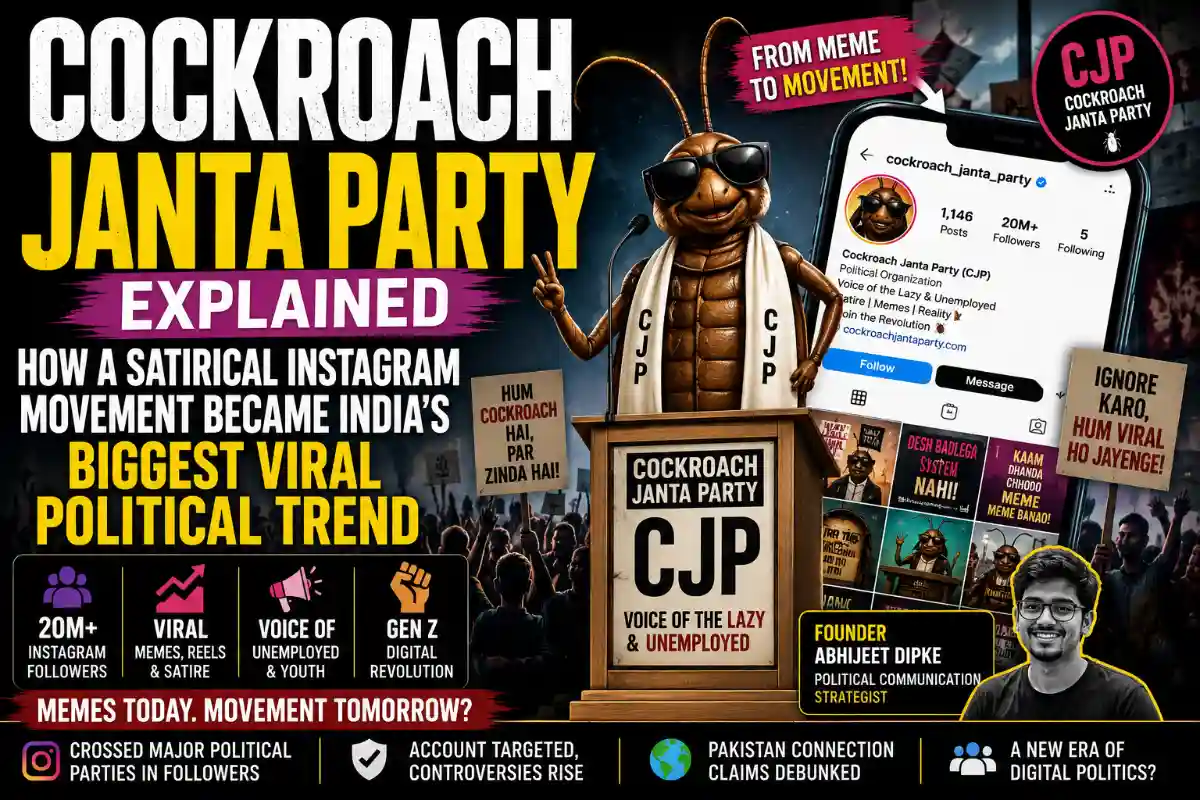 7 Shocking Reasons Cockroach Janta Party Went Viral in India