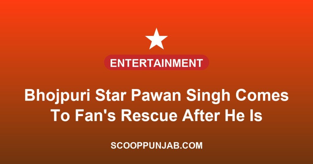 Bhojpuri Star Pawan Singh Comes To Fan’s Rescue After He Is Thrown Off Stage, Video Goes Viral