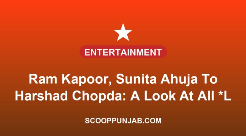 Ram Kapoor, Sunita Ahuja To Harshad Chopda: A Look At All *Lock Upp* Contestants