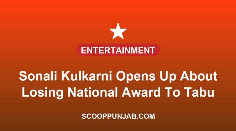 Sonali Kulkarni Opens Up About Losing National Award To Tabu: “I Was So Angry And Jealous”