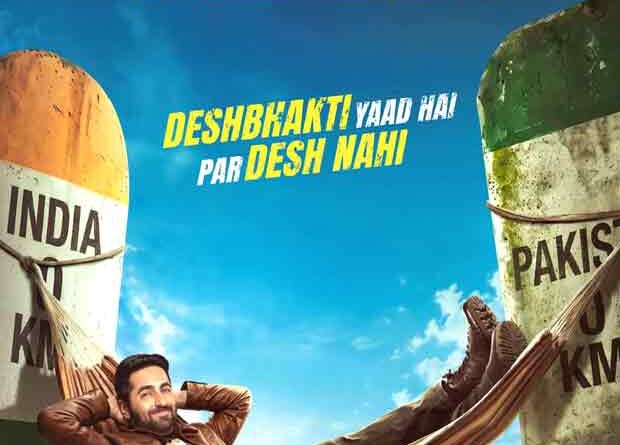 Ayushmann Khurrana literally hangs between India and Pakistan in quirky first poster of Udta Teer; film to release on October 9