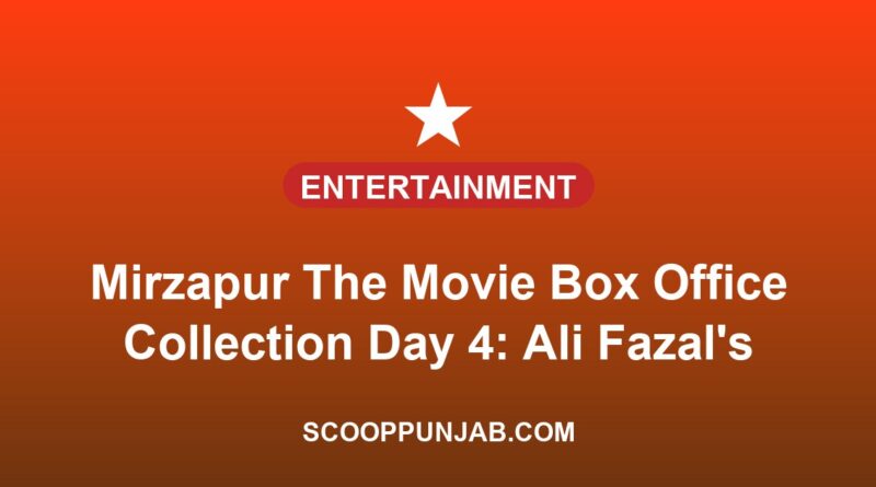 Mirzapur The Movie Box Office Collection Day 4: Ali Fazal’s Film Storms Into Rs 100 Crore Club on First Monday