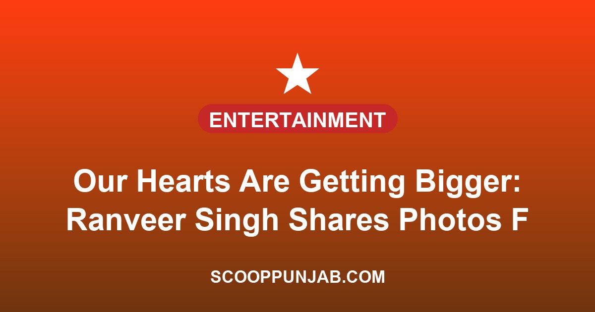 Our Hearts Are Getting Bigger: Ranveer Singh Shares Photos From Deepika Padukone’s Maternity Shoot On Dua’s 2nd Birthday Our Hearts Are Getting Bigger: Ranveer Singh Shares Photos From Deepika Padukone’s Maternity Shoot On Dua’s 2nd Birthday