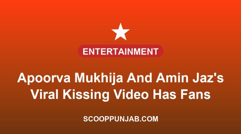 Apoorva Mukhija And Amin Jaz’s Viral Kissing Video Has Fans Convinced They’re Dating