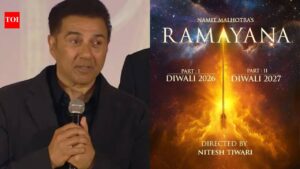 Sunny Deol’s Hanuman to have epic ‘fire sequence’ in ‘Ramayana’: ‘Probably biggest in Indian cinema’