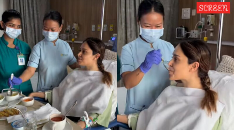 Shah Rukh Khan, Kajol make Nushrratt Bharuccha smile as she recovers from spine injury