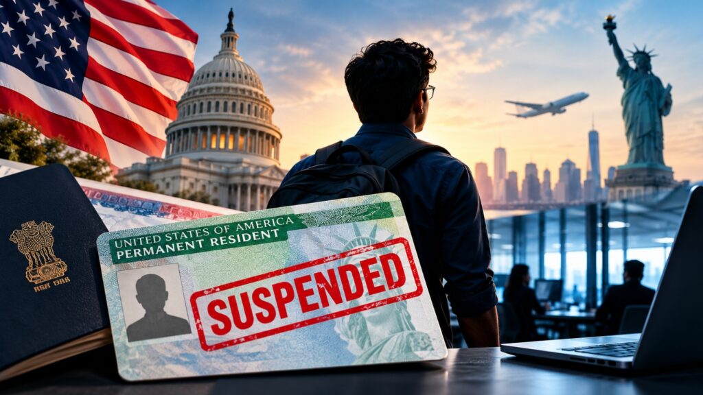 US Green Card Suspension: What It Means for Indian Techies at TCS, Infosys, Microsoft and Others