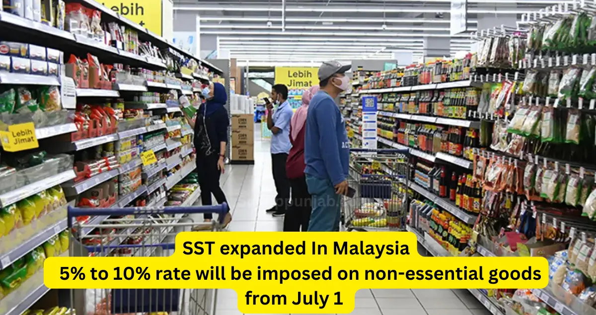 SST expanded- Govt to impose 5-10% sales tax on non-essentials,